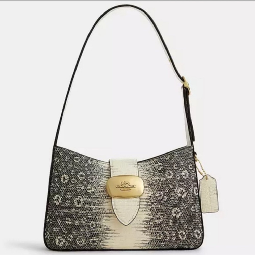 Coach Snakeskin Shoulder Bag
